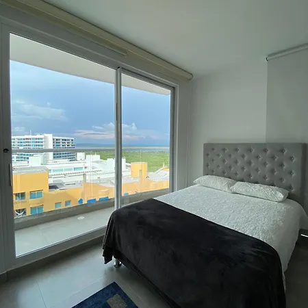 Apartamento Morros Frente A Playa Américas Edificio Apto Duplex Cartagena
